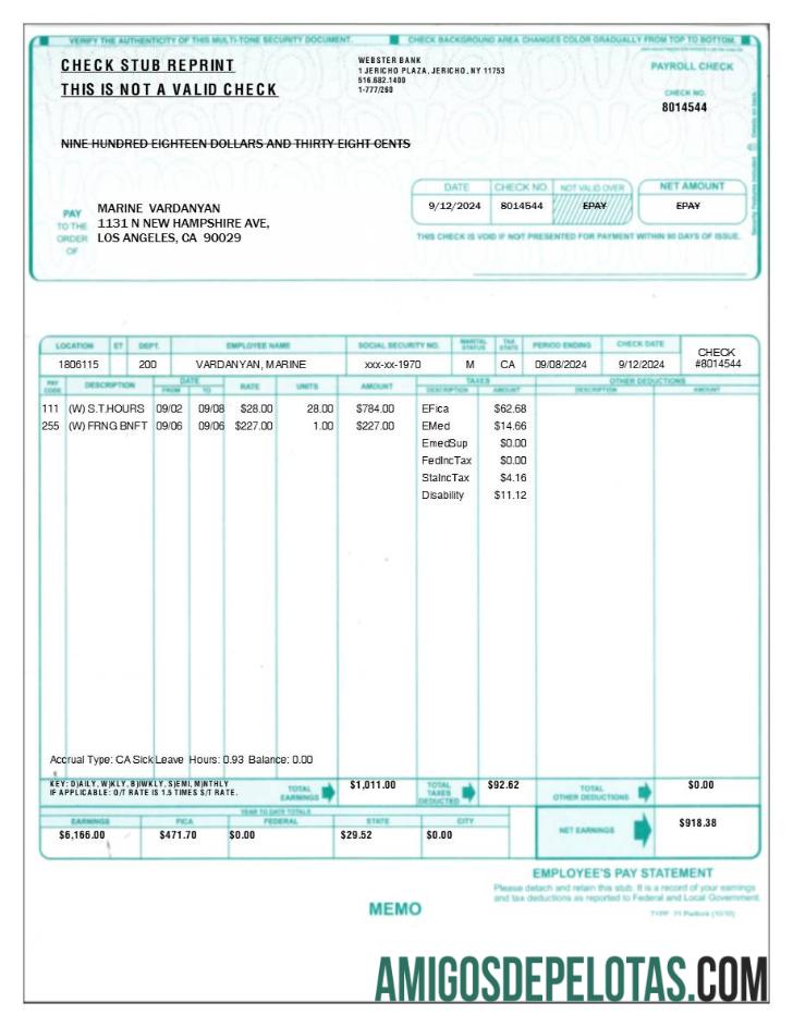 Realista Modelo de extrato de pagamento de funcionário em formatos Word e PDF.pdf, 1